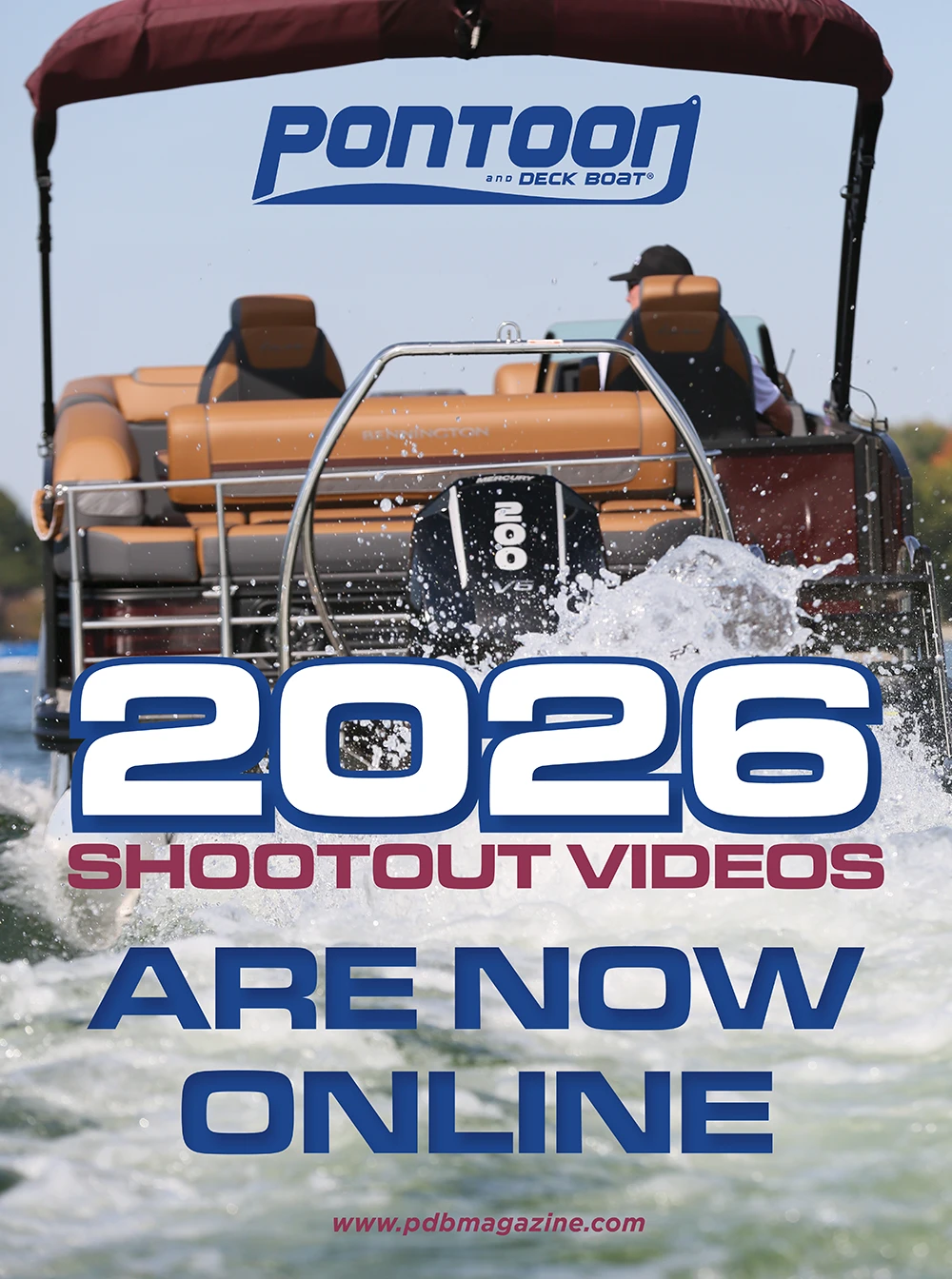 Pontoon and Deck Boat Magazine 2026 Shootout Videos Advertisement