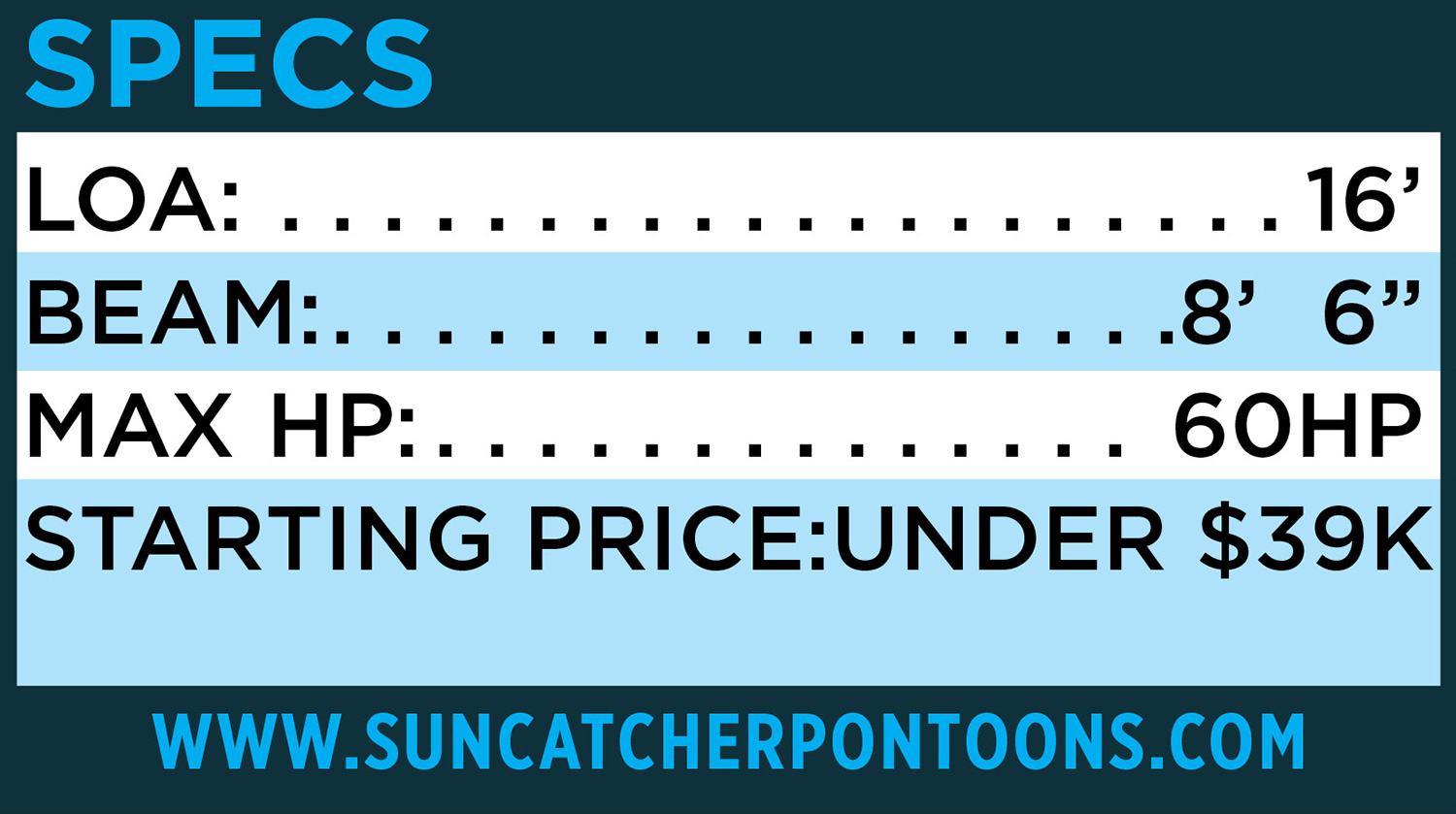 SunCatcher Select 16 C specs table
