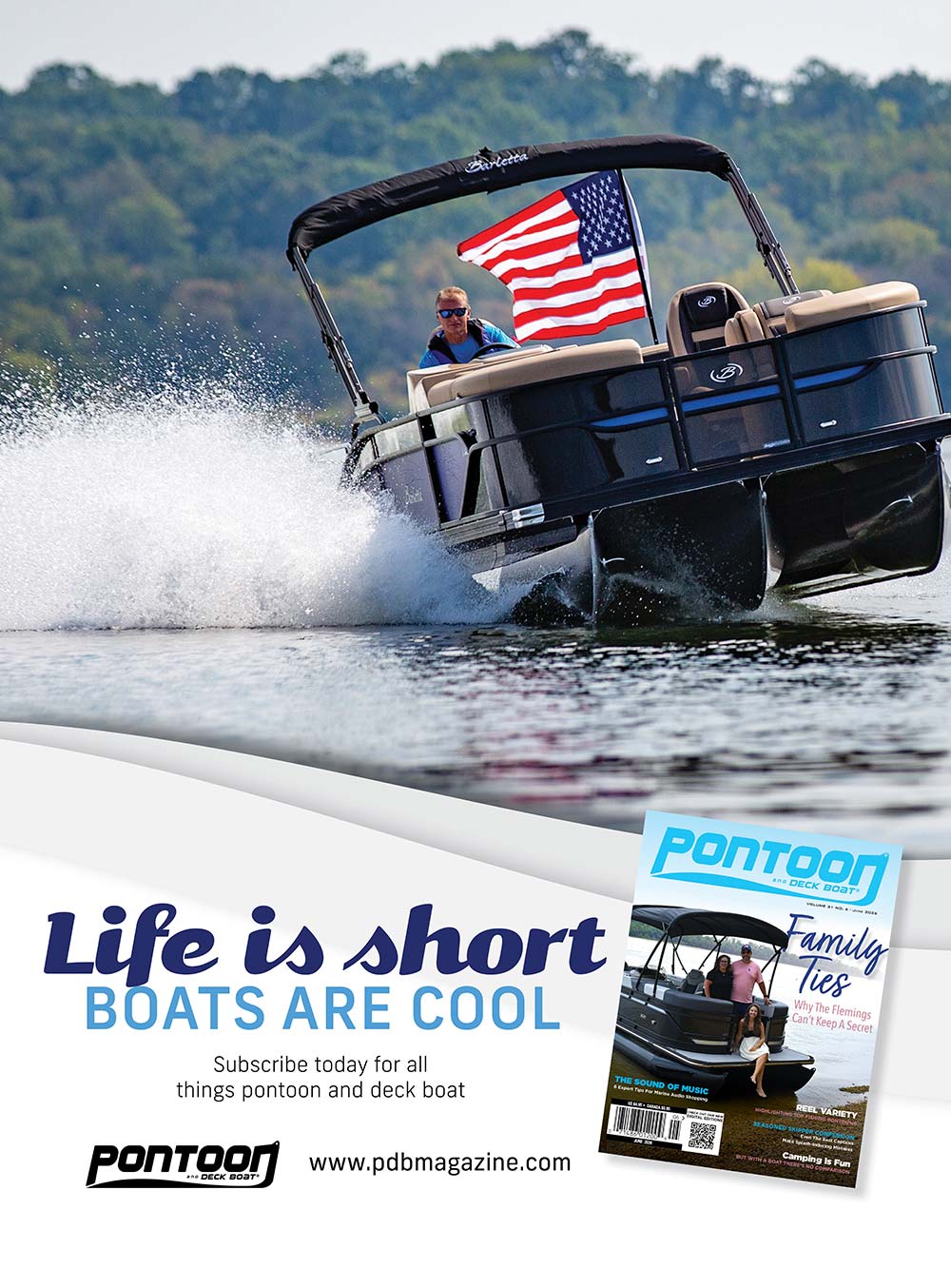 Pontoon and Deckboat Advertisement
