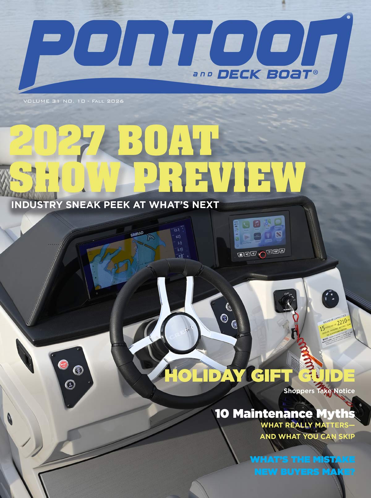 Pontoon and Deck Boat Fall 2026